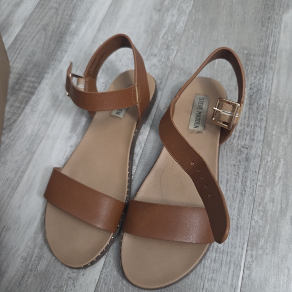Steve Madden Shoes - Steve Madden Brown Strap Sandals